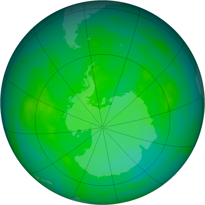 Ozone Map 1983-11-30